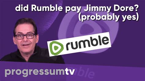 Jimmy dore rumble About The Jimmy Dore Show: #TheJimmyDoreShow is a hilarious and irreverent take on news, politics and culture featuring Jimmy Dore, a professional stand up comedian, author and podcaster
